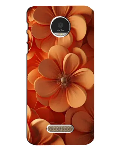 Чехол для Motorola MOTO Z с картинкой «Оранжевый макро цветок» Чехол для Motorola MOTO Z с картинкой «Оранжевый макро цветок»