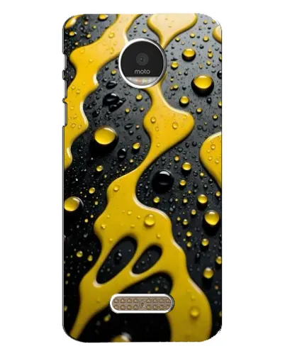 Чехол для Motorola MOTO Z с картинкой «Жидкое желтое золото» Чехол для Motorola MOTO Z с картинкой «Жидкое желтое золото»
