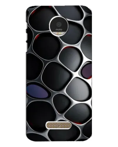 Чехол для Motorola MOTO Z с картинкой «Объемная темная решетка» Чехол для Motorola MOTO Z с картинкой «Объемная темная решетка»