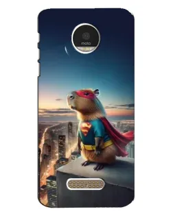 Чехол для Motorola MOTO Z с картинкой «Капи-мен супергерой» Чехол для Motorola MOTO Z с картинкой «Капи-мен супергерой»