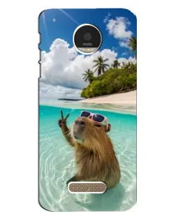 Чехол для Motorola MOTO Z с картинкой «Капибара на море» Чехол для Motorola MOTO Z с картинкой «Капибара на море»