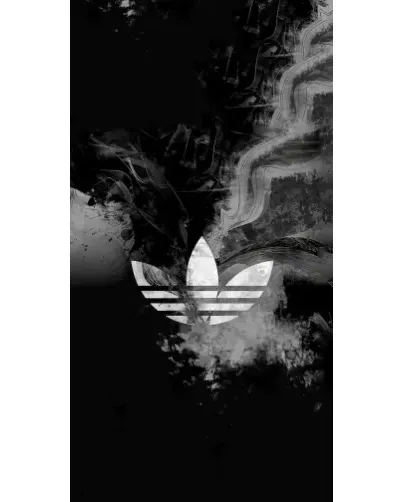 Чехол для Motorola с картинкой «Абстрактный дым Adidas»