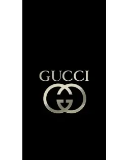 Чехол для Motorola с картинкой «Gucci — золото на черном»