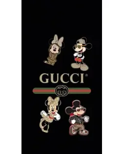 Чехол для Motorola с картинкой «Gucci — герои Disney и монограмма»