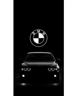 Чехол для Motorola с картинкой «BMW — взгляд из темноты»