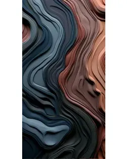 Чехол для Motorola с картинкой «Цветные волны каньона» Чехол для Motorola с картинкой «Цветные волны каньона»