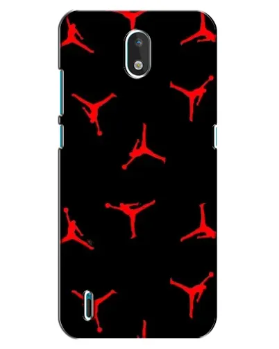 Чехол для Nokia 1.3 с картинкой «Jordan Red Pattern» Чехол для Nokia 1.3 с картинкой «Jordan Red Pattern»