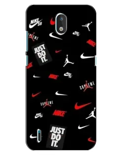 Чехол для Nokia 1.3 с картинкой «Nike Mix Pattern» Чехол для Nokia 1.3 с картинкой «Nike Mix Pattern»