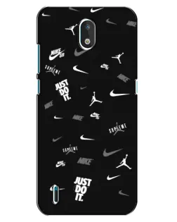 Чехол для Nokia 1.3 с картинкой «Nike Black Pattern» Чехол для Nokia 1.3 с картинкой «Nike Black Pattern»