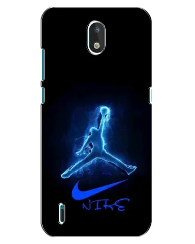Чехол для Nokia 1.3 с картинкой «Jordan Neon Blue» Чехол для Nokia 1.3 с картинкой «Jordan Neon Blue»