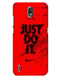 Чехол для Nokia 1.3 с картинкой «Nike Just Do It» Чехол для Nokia 1.3 с картинкой «Nike Just Do It»