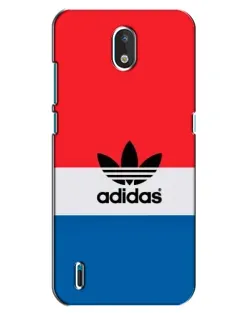 Чехол для Nokia 1.3 с картинкой «Ретро блоки Adidas»
