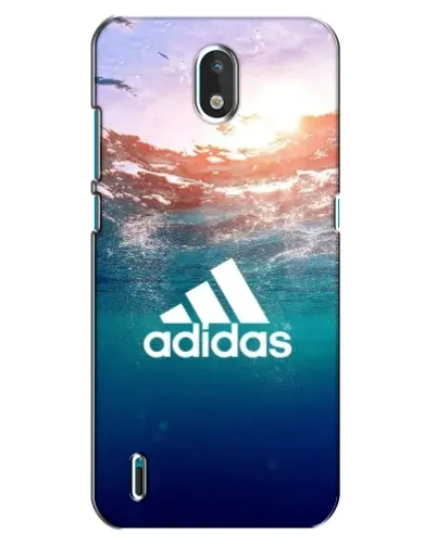 Чехол для Nokia 1.3 с картинкой «Океанская глубина адидас»