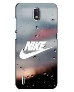 Чехол для Nokia 1.3 с картинкой «Nike в стиле ретро»