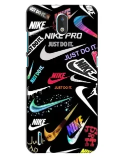 Чехол для Nokia 1.3 с картинкой «Nike — роскошь»