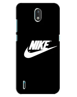 Чехол для Nokia 1.3 с картинкой «Мазки краски Nike»