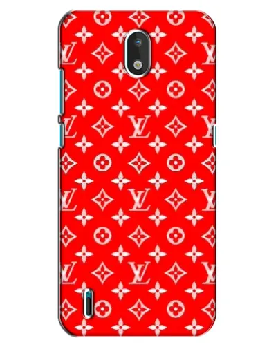 Чехол для Nokia 1.3 с картинкой «Яркий паттерн LV»