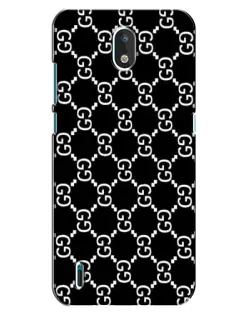 Чехол для Nokia 1.3 с картинкой «Gucci — сетчатый паттерн»