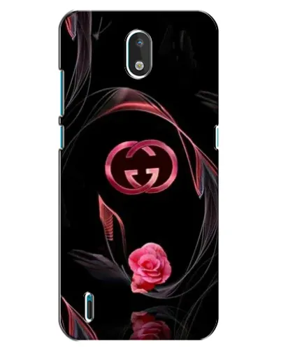 Чехол для Nokia 1.3 с картинкой «Gucci — неоновая роза»