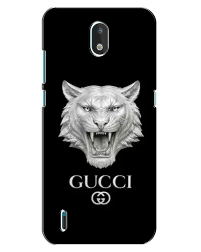 Чехол для Nokia 1.3 с картинкой «Gucci — серебряный лев» Чехол для Nokia 1.3 с картинкой «Gucci — серебряный лев»