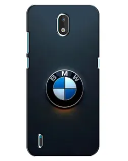 Чехол для Nokia 1.3 с картинкой «Логотип BMW — минимализм»