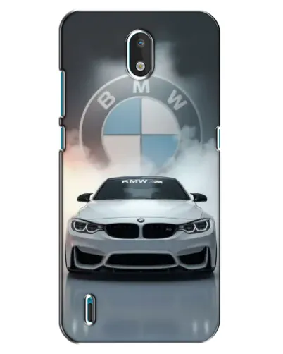 Чехол для Nokia 1.3 с картинкой «BMW в белом дыму» Чехол для Nokia 1.3 с картинкой «BMW в белом дыму»