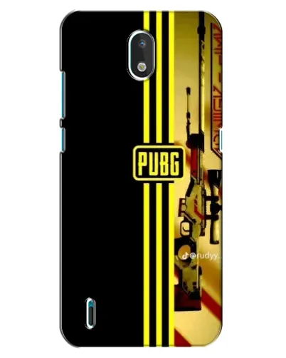 Чехол для Nokia 1.3 с картинкой «PUBG — камуфляжный шлем»