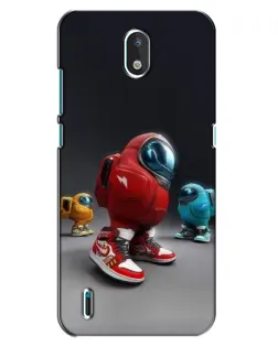 Чехол для Nokia 1.3 с картинкой «Among Us — 3D стиль»