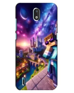 Чохол для Nokia 1.3 з картинкою «Стів та космос» Чохол для Nokia 1.3 з картинкою «Стів та космос»