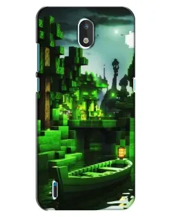 Чохол для Nokia 1.3 з картинкою «Minecraft лісовий пейзаж» Чохол для Nokia 1.3 з картинкою «Minecraft лісовий пейзаж»
