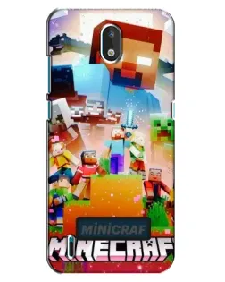 Чохол для Nokia 1.3 з картинкою «Minecraft герої гри» Чохол для Nokia 1.3 з картинкою «Minecraft герої гри»