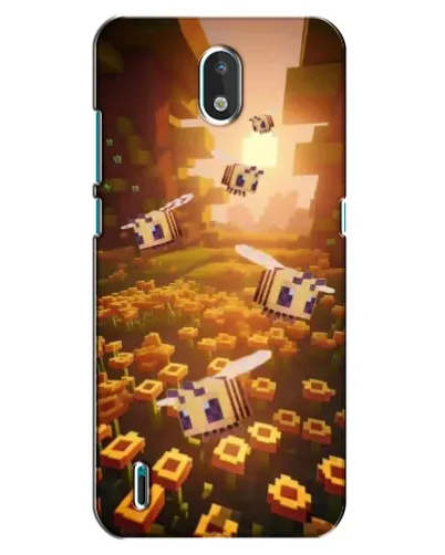 Чехол для Nokia 1.3 с картинкой «Поле подсолнухов»