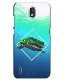Чохол для Nokia 1.3 з картинкою «Черепаха Minecraft»