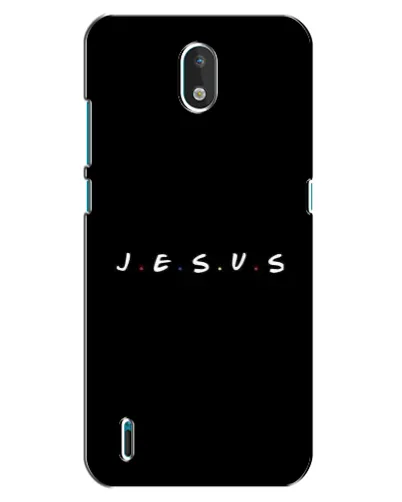 Чехол для Nokia 1.3 с картинкой «Точки веры J.E.S.U.S.»