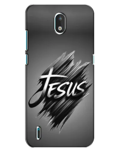 Чехол для Nokia 1.3 с картинкой «Надпись Jesus Graffiti»