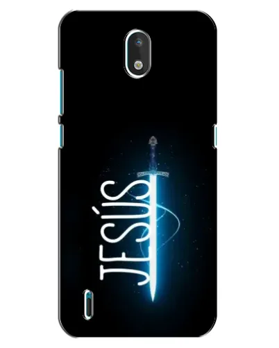 Чехол для Nokia 1.3 с картинкой «Меч Духа Jesus»