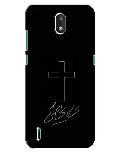 Чехол для Nokia 1.3 с картинкой «Графический крест Jesus» Чехол для Nokia 1.3 с картинкой «Графический крест Jesus»
