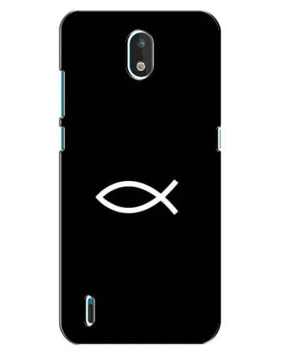Чехол для Nokia 1.3 с картинкой «Символ рыбы Jesus» Чехол для Nokia 1.3 с картинкой «Символ рыбы Jesus»