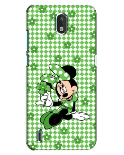 Чехол для Nokia 1.3 с картинкой «Mickey в клетку»