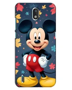 Чехол для Nokia 1.3 с картинкой «Осенний Mickey Mouse»