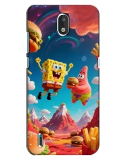 Чехол для Nokia 1.3 с картинкой «Космический фастфуд» Чехол для Nokia 1.3 с картинкой «Космический фастфуд»