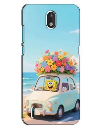 Чехол для Nokia 1.3 с картинкой «Автомобильное путешествие»