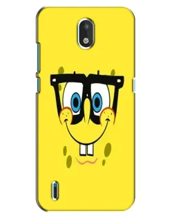 Чехол для Nokia 1.3 с картинкой «Минималистичный Спанч Боб» Чехол для Nokia 1.3 с картинкой «Минималистичный Спанч Боб»