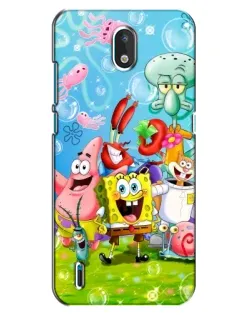 Чехол для Nokia 1.3 с картинкой «Губка Боб и друзья» Чехол для Nokia 1.3 с картинкой «Губка Боб и друзья»
