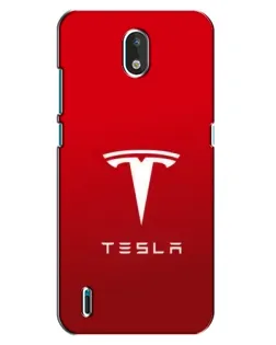 Чехол для Nokia 1.3 с картинкой «Tesla Red Classic»