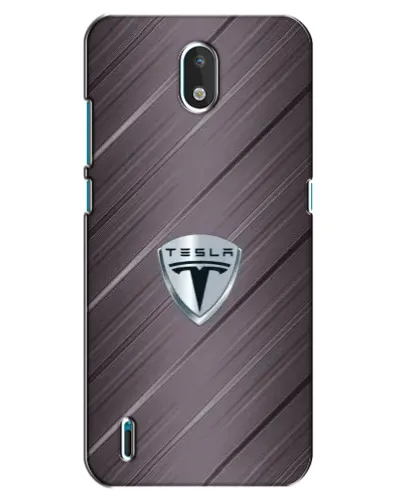 Чехол для Nokia 1.3 с картинкой «Металлическая текстура Tesla» Чехол для Nokia 1.3 с картинкой «Металлическая текстура Tesla»