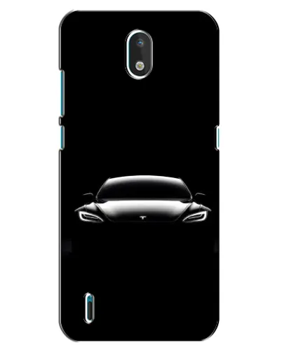 Чехол для Nokia 1.3 с картинкой «Фары Tesla Night» Чехол для Nokia 1.3 с картинкой «Фары Tesla Night»