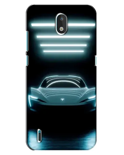 Чехол для Nokia 1.3 с картинкой «Tesla в неоне» Чехол для Nokia 1.3 с картинкой «Tesla в неоне»