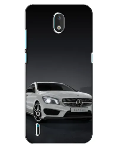 Чехол для Nokia 1.3 с картинкой «Mercedes AMG GT Silver»