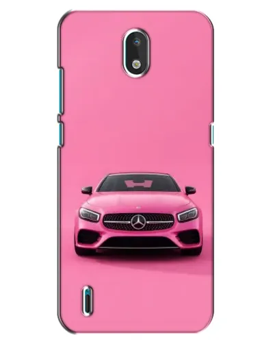 Чехол для Nokia 1.3 с картинкой «Розовый Mercedes AMG» Чехол для Nokia 1.3 с картинкой «Розовый Mercedes AMG»